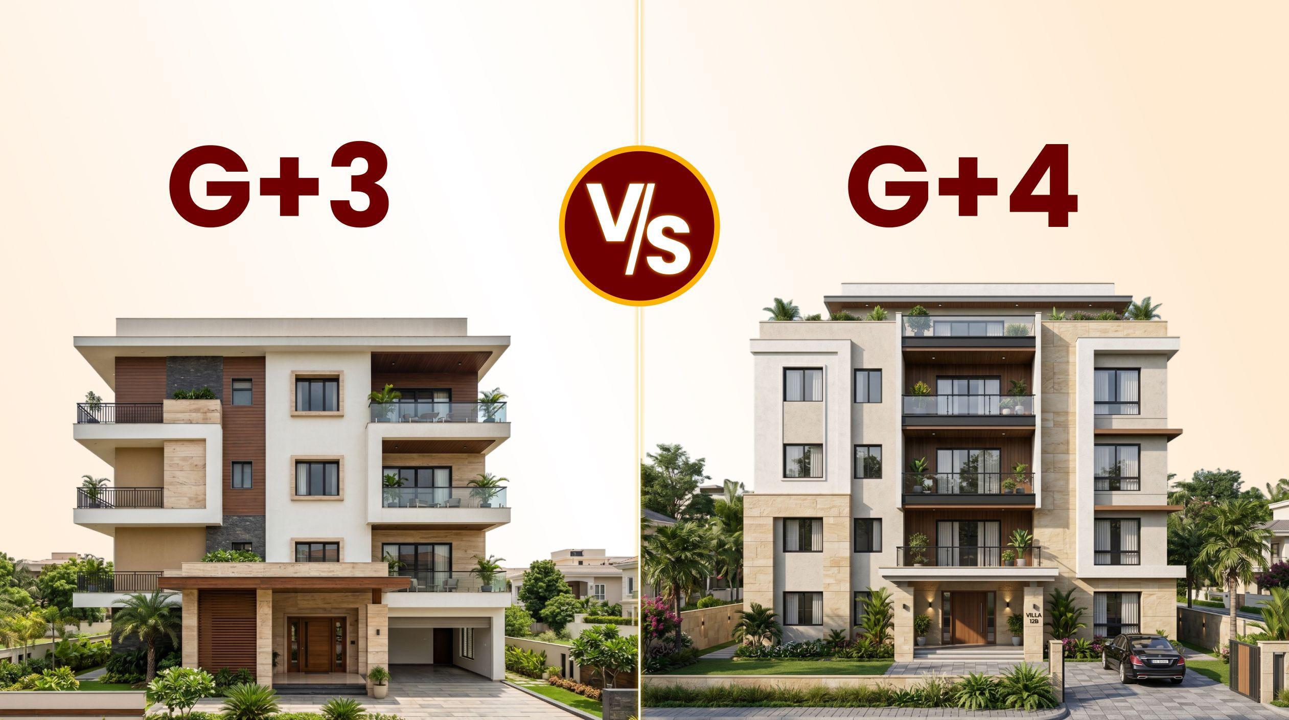 G+3 vs G+4 in Bangalore: The ₹30 Lakh Question Most Plot Owners Get Wrong